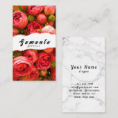 Floristisch Visitekaartje (Voorkant / Achterkant)