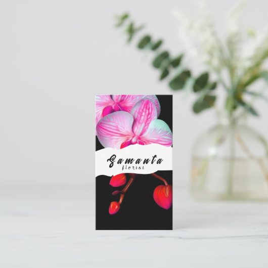 Floristisch Visitekaartje (Staand voorkant)