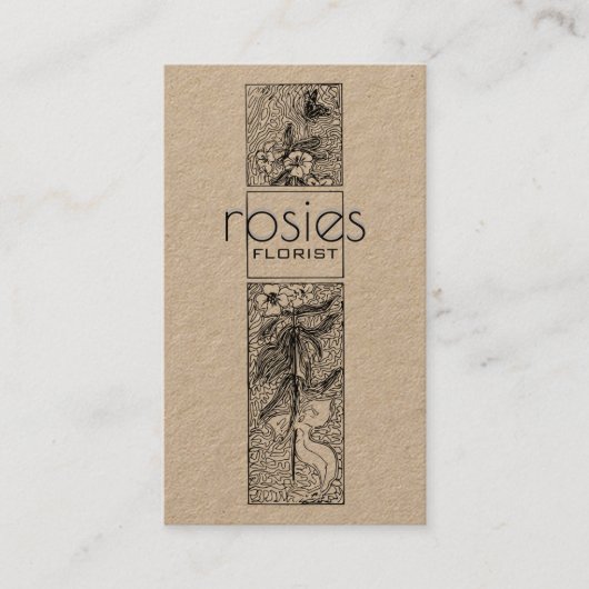 Floristisch Visitekaartje (Voorkant)