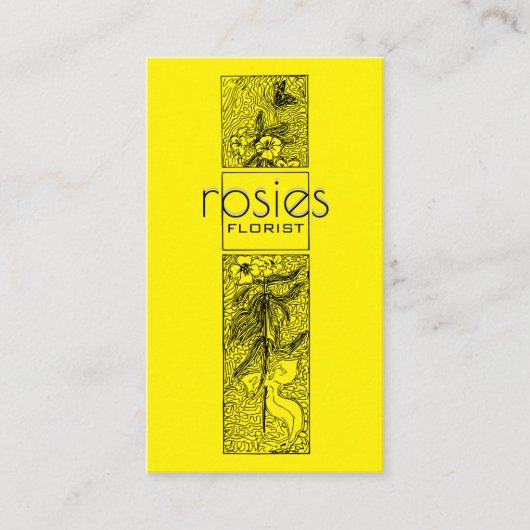 Floristisch Visitekaartje (Voorkant)