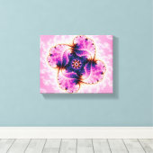 Florivet - Fractal Art Canvas Afdruk (Insitu (Houten vloer))