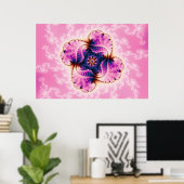 Florivet - Fractal Art Poster (Thuiskantoor)