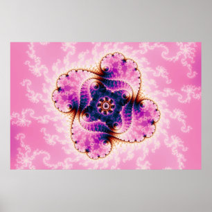 Florivet - Fractal Art Poster