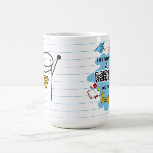 Flork Día del Maestro - Los verdaderos Heroes! Koffiemok (Center)