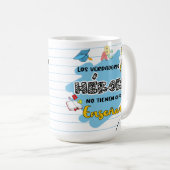 Flork Día del Maestro - Los verdaderos Heroes! Koffiemok (Voorkant rechts)