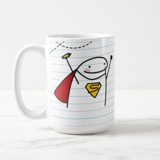 Flork Día del Maestro - Los verdaderos Heroes! Koffiemok (Links)