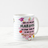 Flork Taza Maestra - El mejor! Koffiemok (Voorkant rechts)