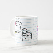 Flork Taza Maestra - Ese grupito! Koffiemok (Voorkant links)