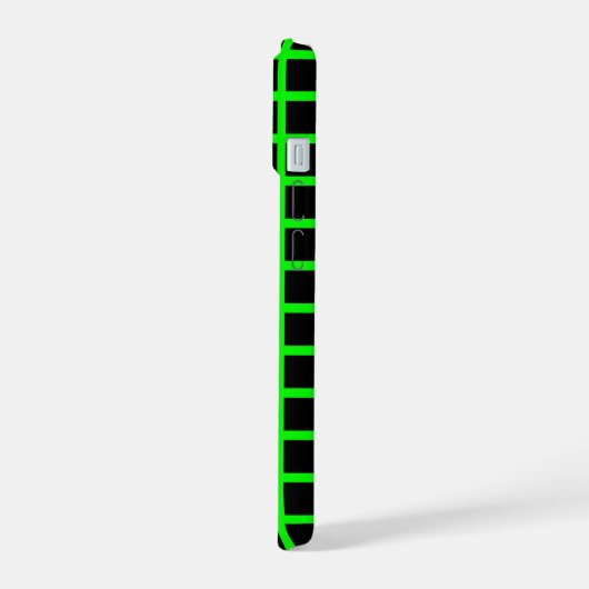 Floro dot illusion iphone 15 case  (Linkerkant)