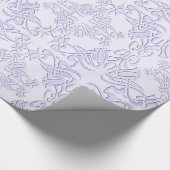 floronbarokpatroon cadeaupapier (Hoek)