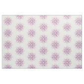 florretro paars element stof (Fat Quarter)