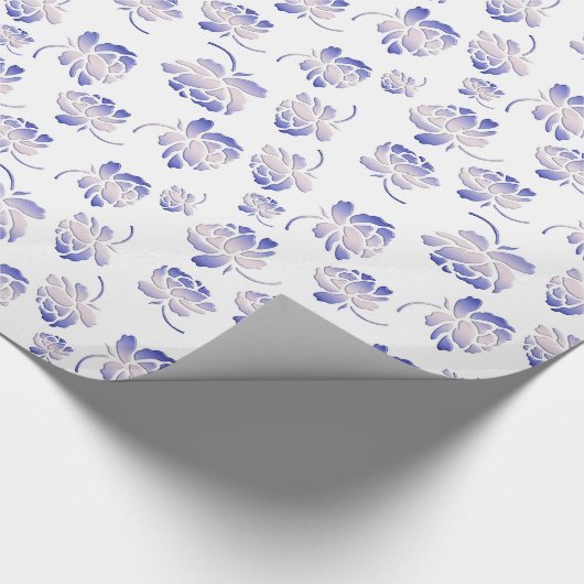 florretro patroon cadeaupapier (Hoek)