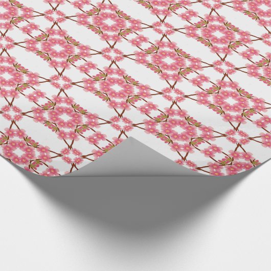 florretro patroon cadeaupapier (Hoek)