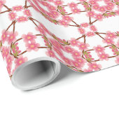 florretro patroon cadeaupapier (Rol Hoek)