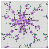 florretro patroon stof (Close Up)