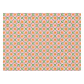florretro patroon tafelkleed (Voorkant (Horizontaal))