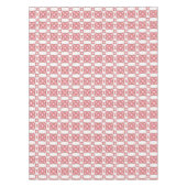 florretro patroon tafelkleed (Voorkant)