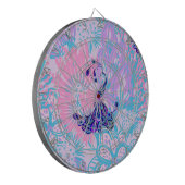 florroze pauw dartbord (Voorkant Links)