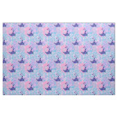 florroze pauwoog stof (Fat Quarter)