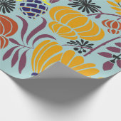 florvormachtergrond cadeaupapier (Hoek)