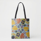 florvormachtergrond tote bag (Voorkant)