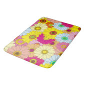 florvormig patroon badmat (Gekanteld)