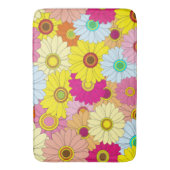 florvormig patroon badmat (Voorkant Verticaal)