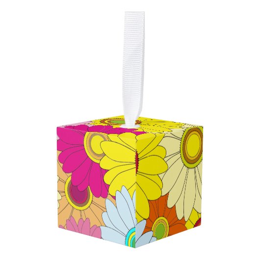 florvormig patroon decoratie (Voorkant hoekig)