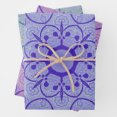 florvormig patroon inpakpapier vel (In situ)