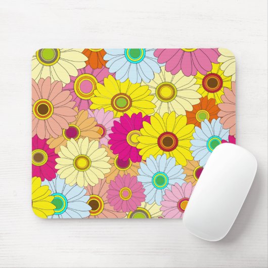 florvormig patroon muismat (Met muis)