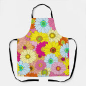 florvormig patroon schort (Voorkant)