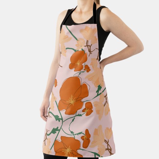 florvormig patroon schort (Insitu)