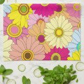 florvormig patroon theedoek (Gevouwen)