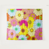 florvormig patroon wandkleed (Voorkant (horizontaal))