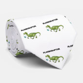 Flose Flossoraptor Hygiene Dental Funny - Dentist Stropdas (Opgerold)