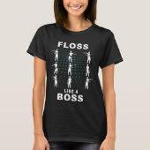 floss als een baas opa t-shirt (Voorkant)