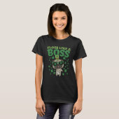 Floss als een baas St. Patricks Dag T-shirt Flosse (Voorkant volledig)