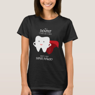 Floss als een baas tandarts t-shirt