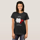 Floss als een baas tandarts t-shirt (Voorkant volledig)