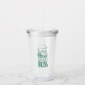 Floss als een boog acryl drinkbeker (Voorkant)