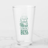Floss als een boog glas (Achterkant)