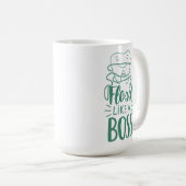 Floss als een boog koffiemok (Voorkant rechts)