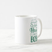 Floss als een boog koffiemok (Voorkant rechts)