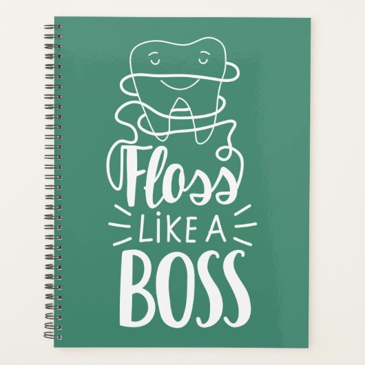 Floss als een boog planner (Voorkant)