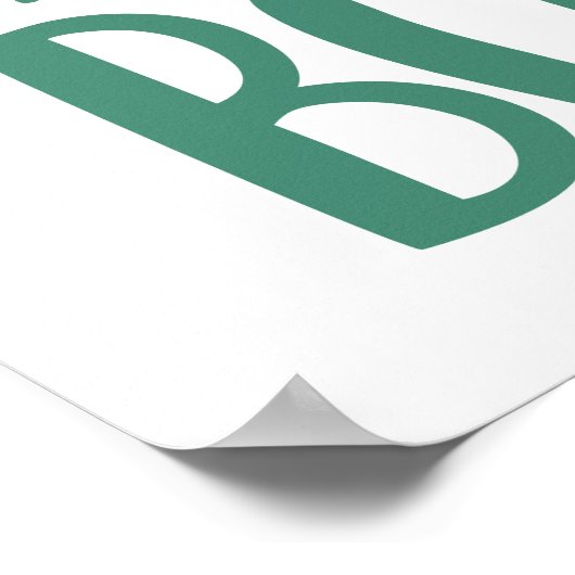 Floss als een boog poster (Hoek)