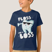 Floss als een boog t-shirt (Voorkant)