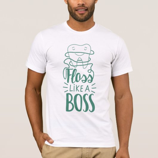 Floss als een boog t-shirt (Voorkant)