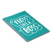 Floss als een boog | Tandheelkundige zin Notitieboek (Rechterzijde)