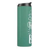 Floss als een boog thermosbeker (Gedraaid links)