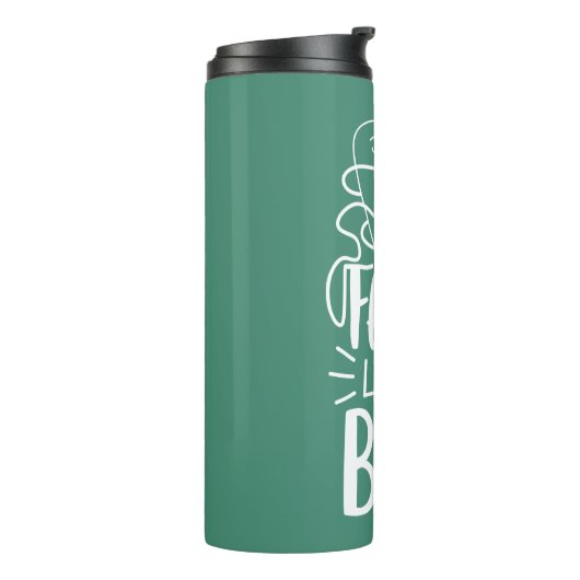 Floss als een boog thermosbeker (Gedraaid links)